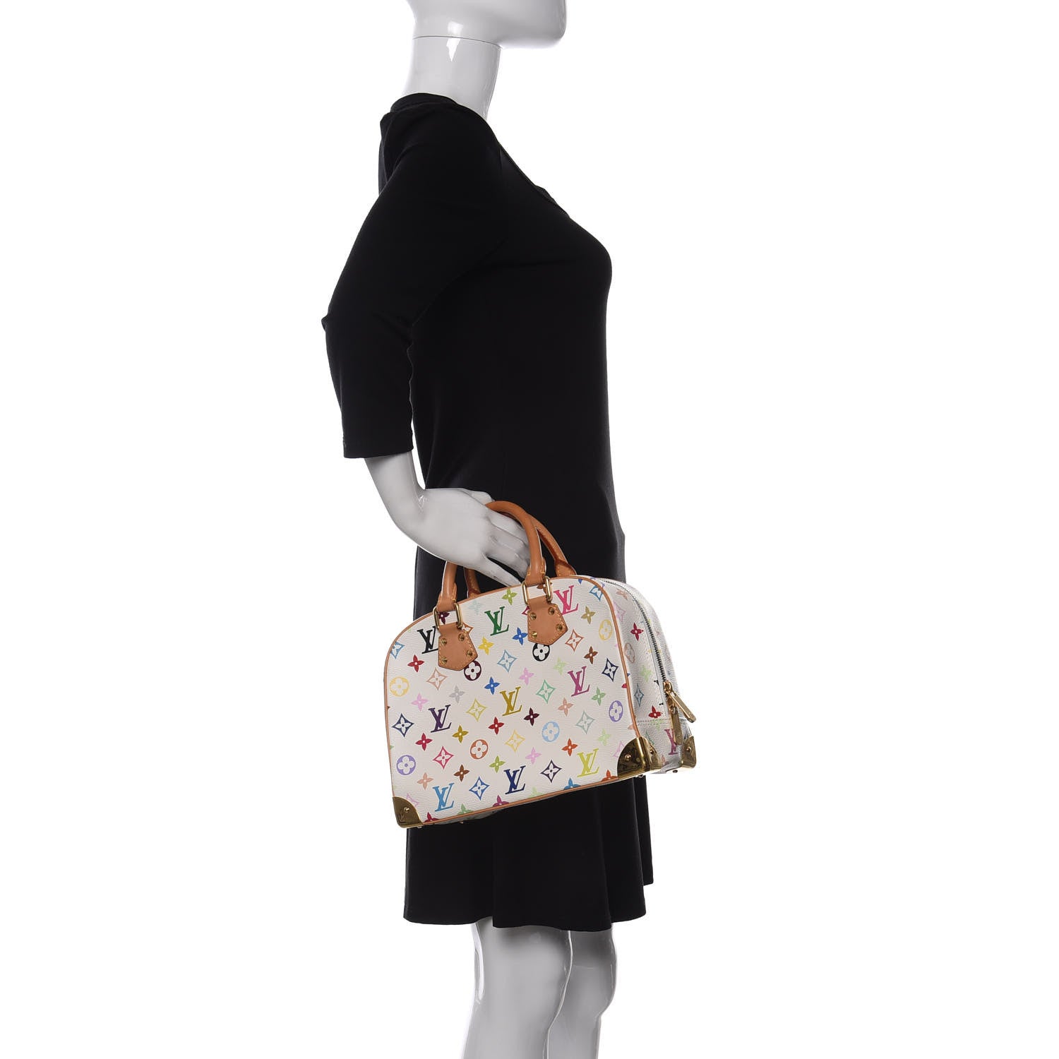 Louis Vuitton Monogram Multicolor Trouville White 2 of 9