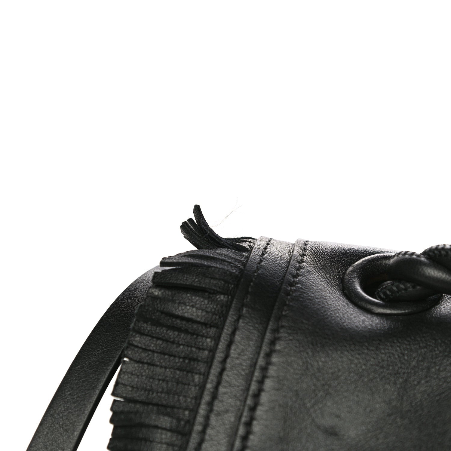 Valentino Garavani Calfskin The Rope Crossbody Bag Black 42 of 42