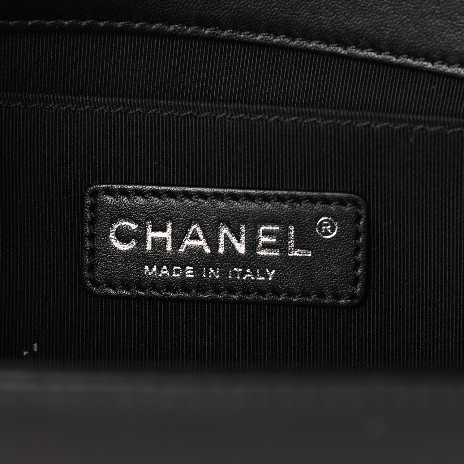 Chanel Lambskin Quilted Medium Boy Flap Black 7 of 11