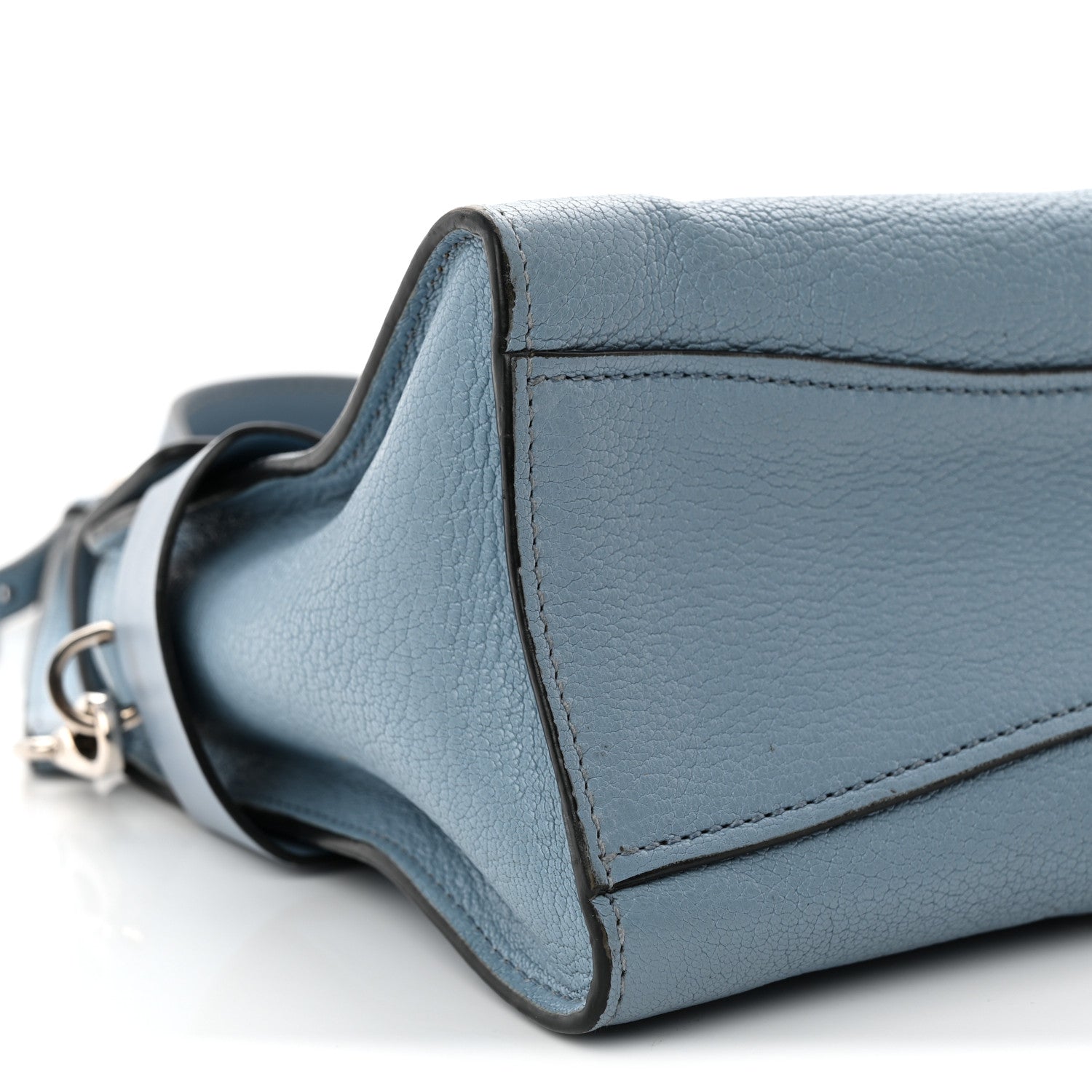 Miu Miu Goatskin Madras Top Handle Bag Astrale 8 of 14