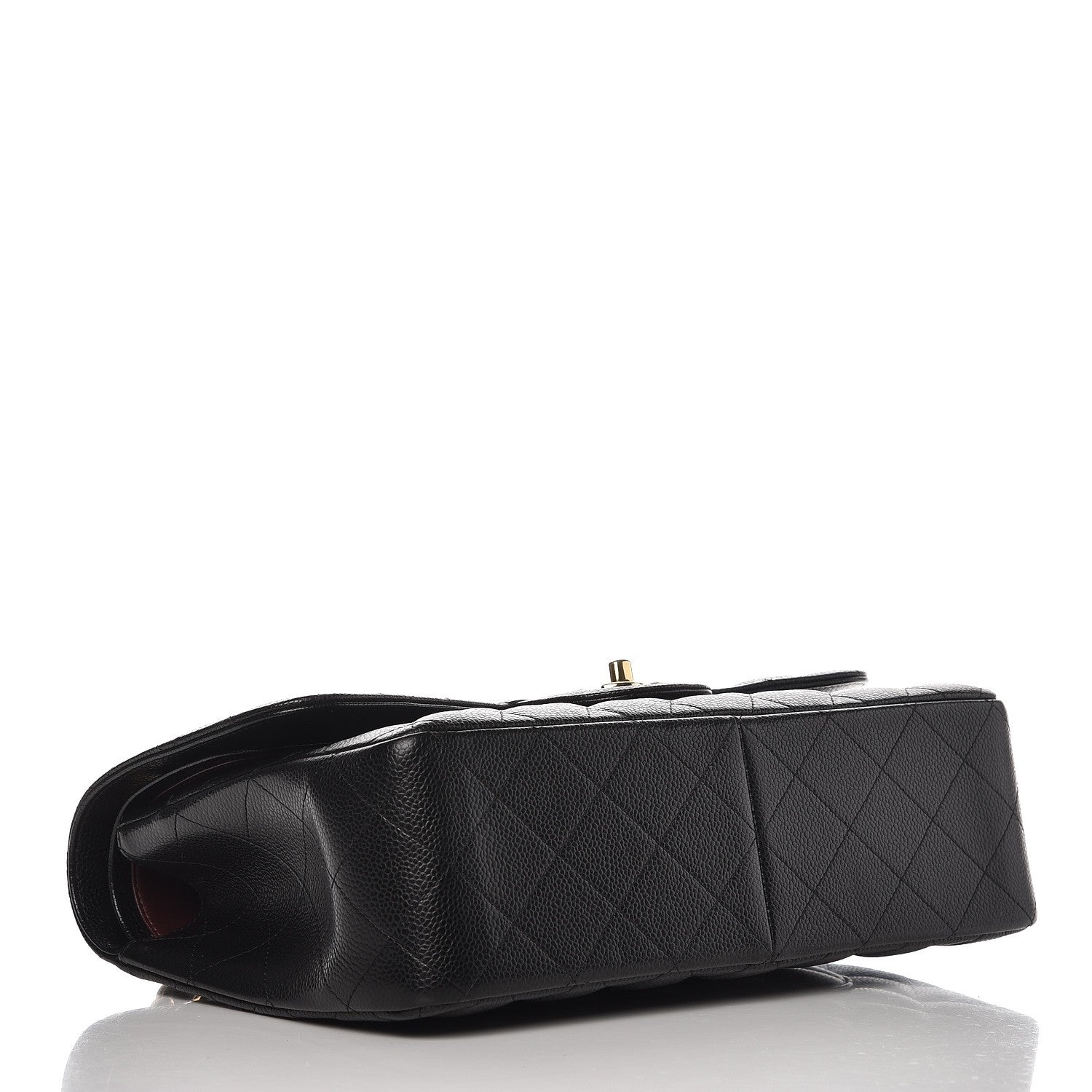 Chanel Caviar Quilted Jumbo Double Flap Black 5 of 9