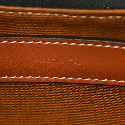 Celine Triomphe Canvas Calfskin Ava Shoulder Bag Tan 6 of 12