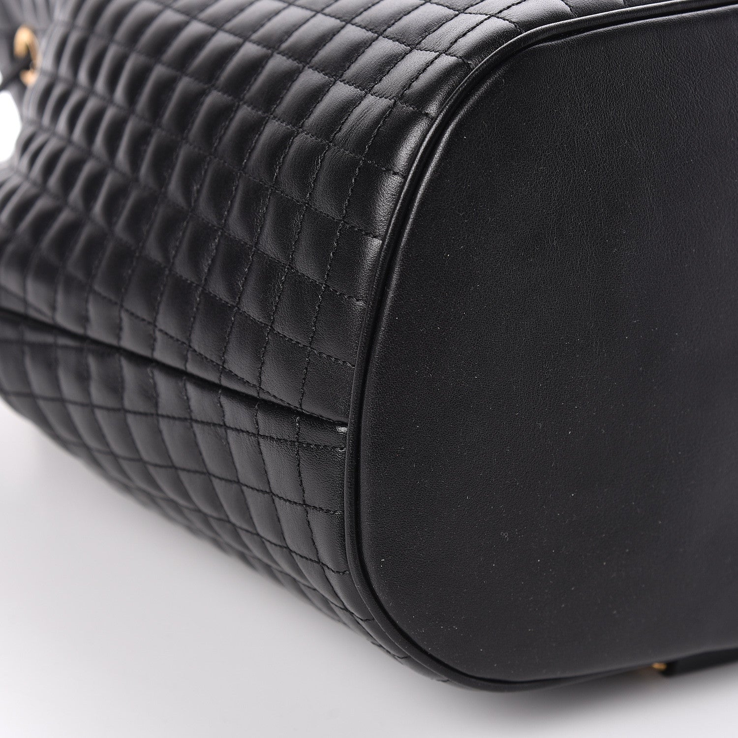 Celine Calfskin Quilted Small C Backpack Black 5 of 10