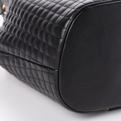 Celine Calfskin Quilted Small C Backpack Black 5 of 10