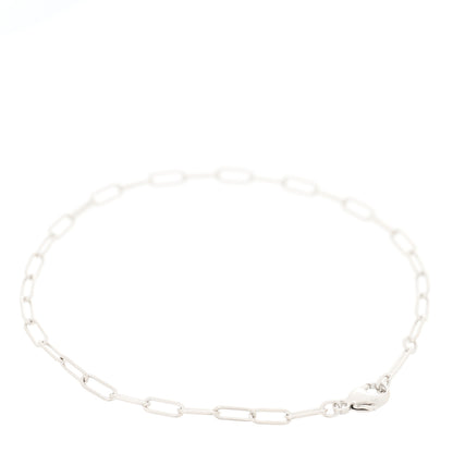 Tiffany Platinum Chain Link Bracelet 2 of 4