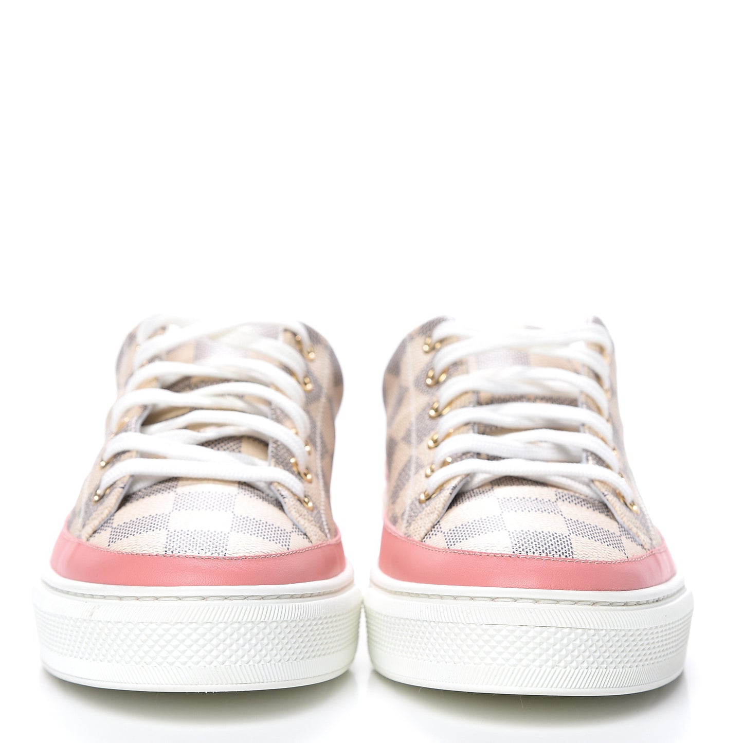 Damier Azur Stellar Sneakers 40 Rose Ballerine