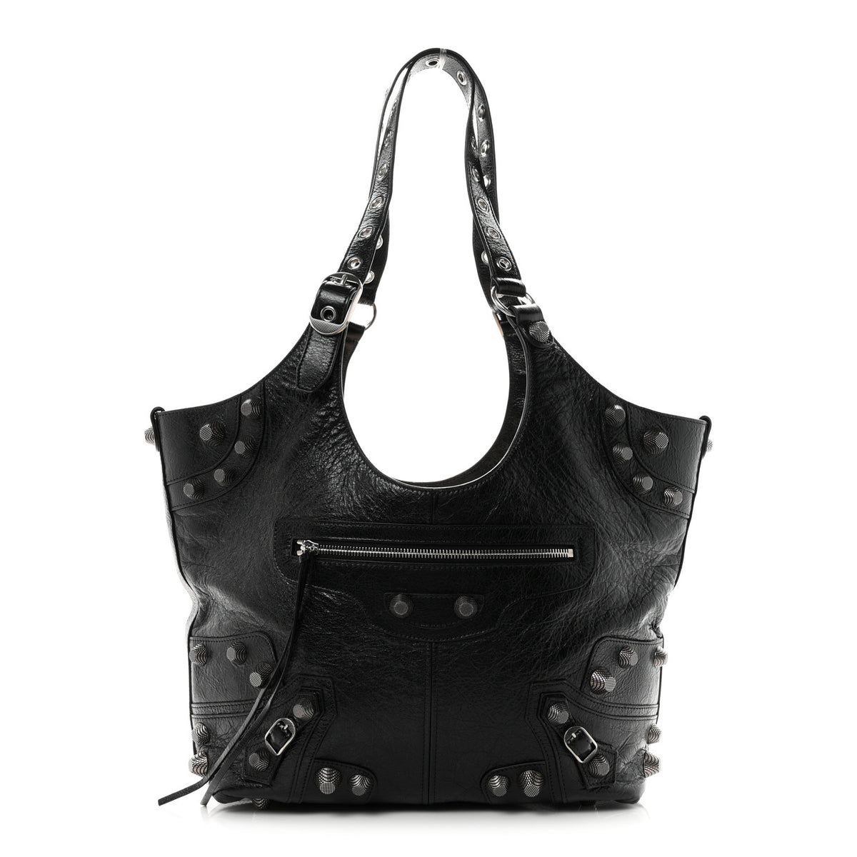 Balenciaga Agneau Arena Medium Le Cagole Carry All Bag Black 1 of 9
