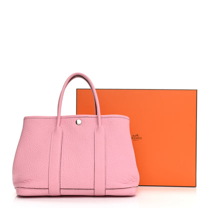 Hermes Buffle Shindu Garden Party TPM 30 Rose Sakura 11 of 11