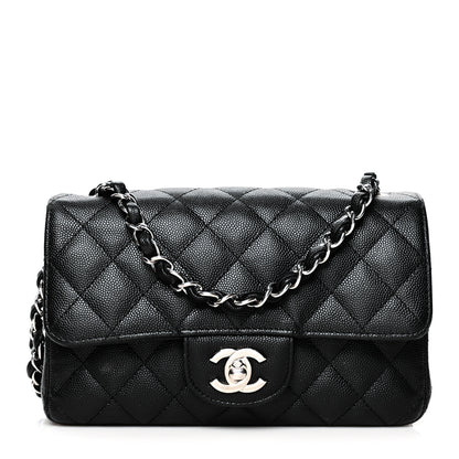 Chanel Caviar Quilted Mini Rectangular Flap Black 1 of 9