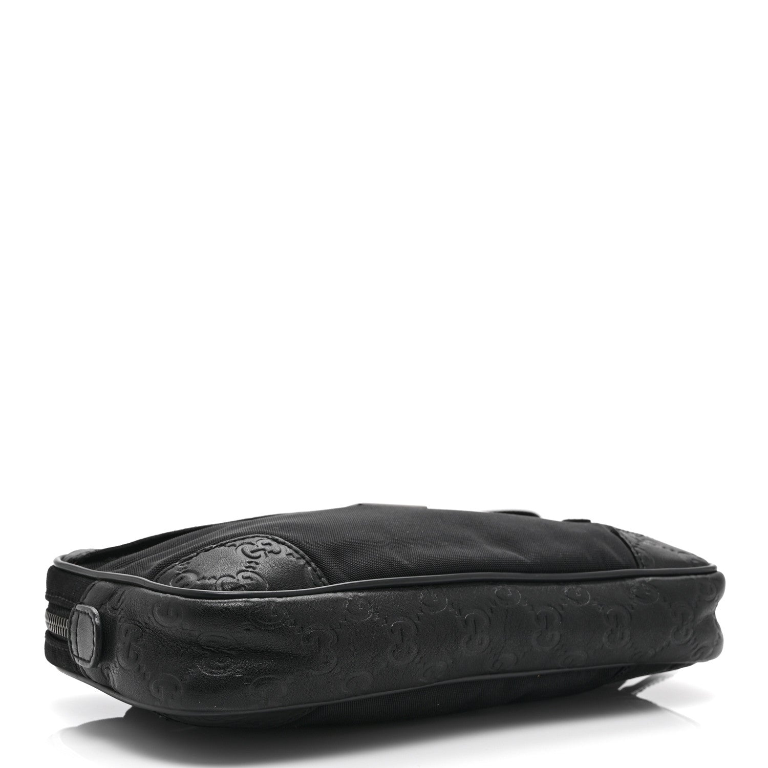 Gucci Guccissima Nylon Belt Bag  Black 4 of 10
