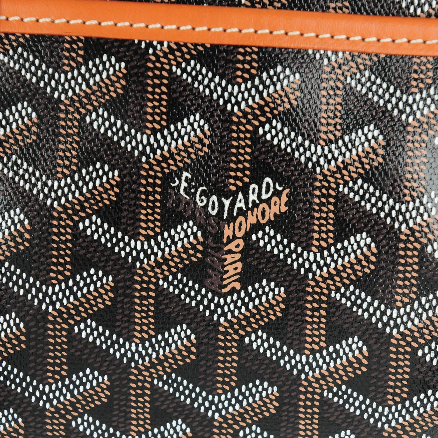 Goyard Goyardine Boeing 30 Black Gold 9 of 10