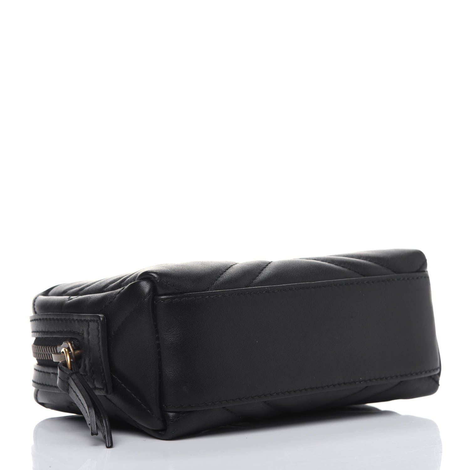 Gucci Calfskin Matelasse GG Marmont Cosmetic Case Black 4 of 14