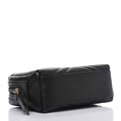 Gucci Calfskin Matelasse GG Marmont Cosmetic Case Black 4 of 14