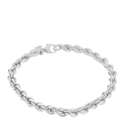 Tiffany Sterling Silver Rope Chain Bracelet 1 of 4