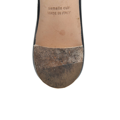 Hermes Calfskin Oasis Sandals 36 Black 14 of 18