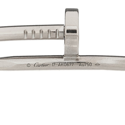 Cartier 18K White Gold Juste Un Clou Bracelet 17 3 of 4