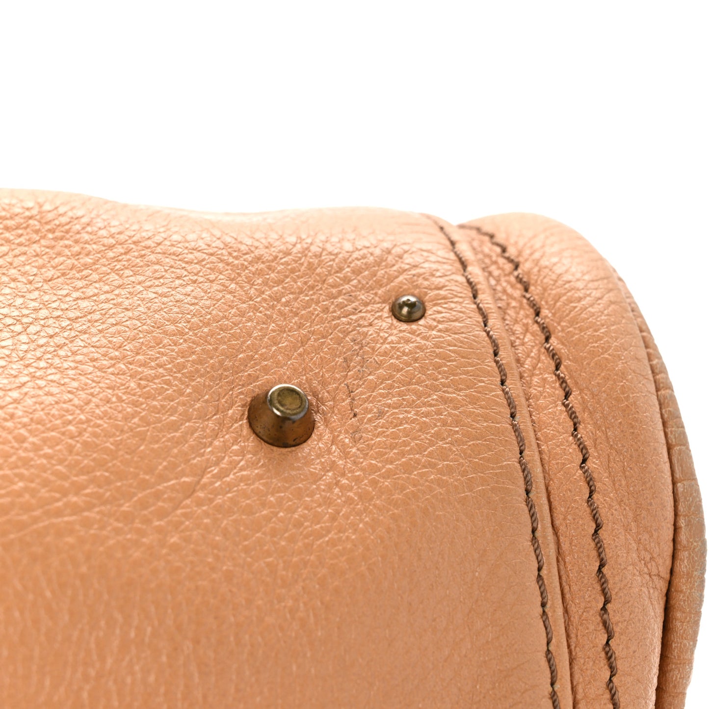 Calfskin Medium Paddington Satchel Beige