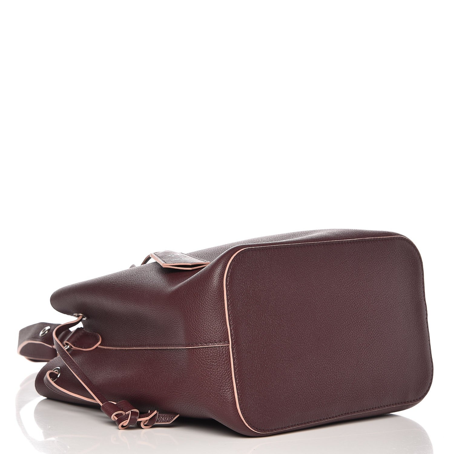 Louis Vuitton Calfskin Lockme Bucket Prune 4 of 7