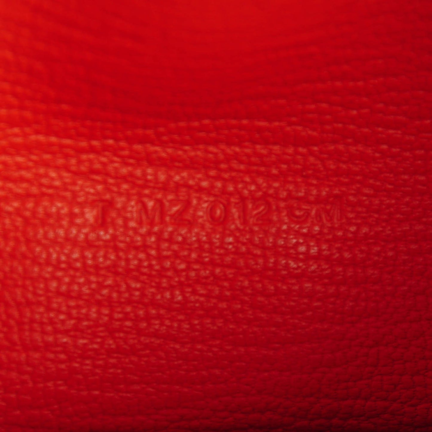 Chevre Mysore Bearn Gusset Wallet Orange