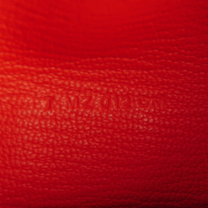 Hermes Chevre Mysore Bearn Gusset Wallet Orange 7 of 7