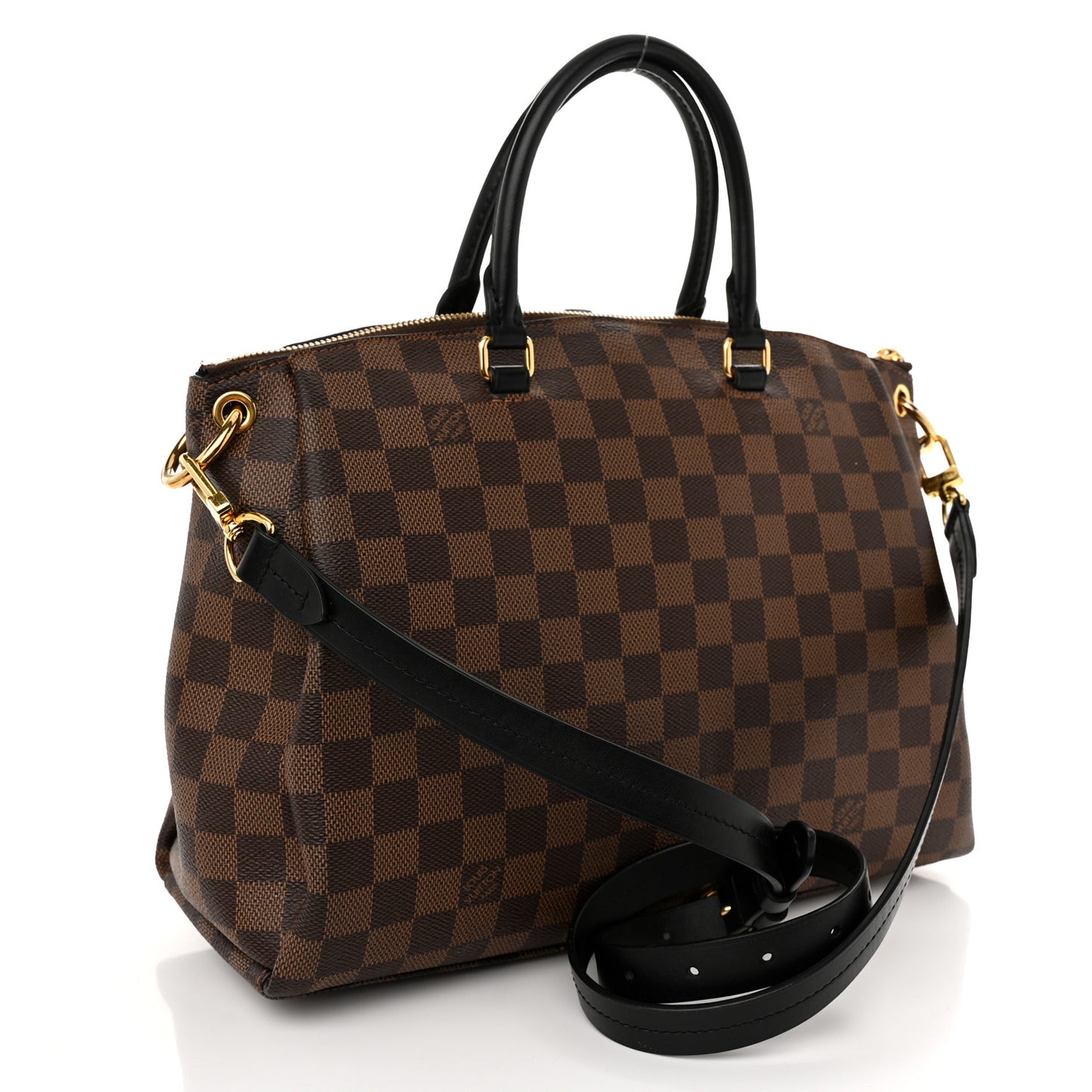Damier Ebene Odeon Tote MM Black