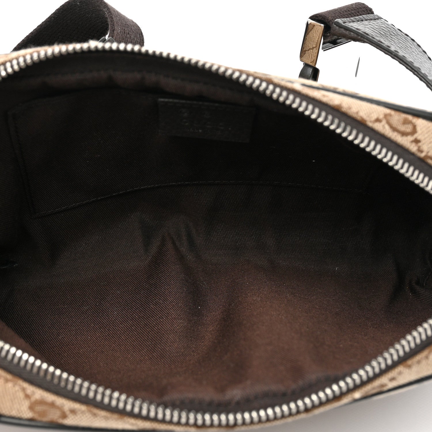 Gucci Monogram Belt Bag Dark Brown 6 of 10