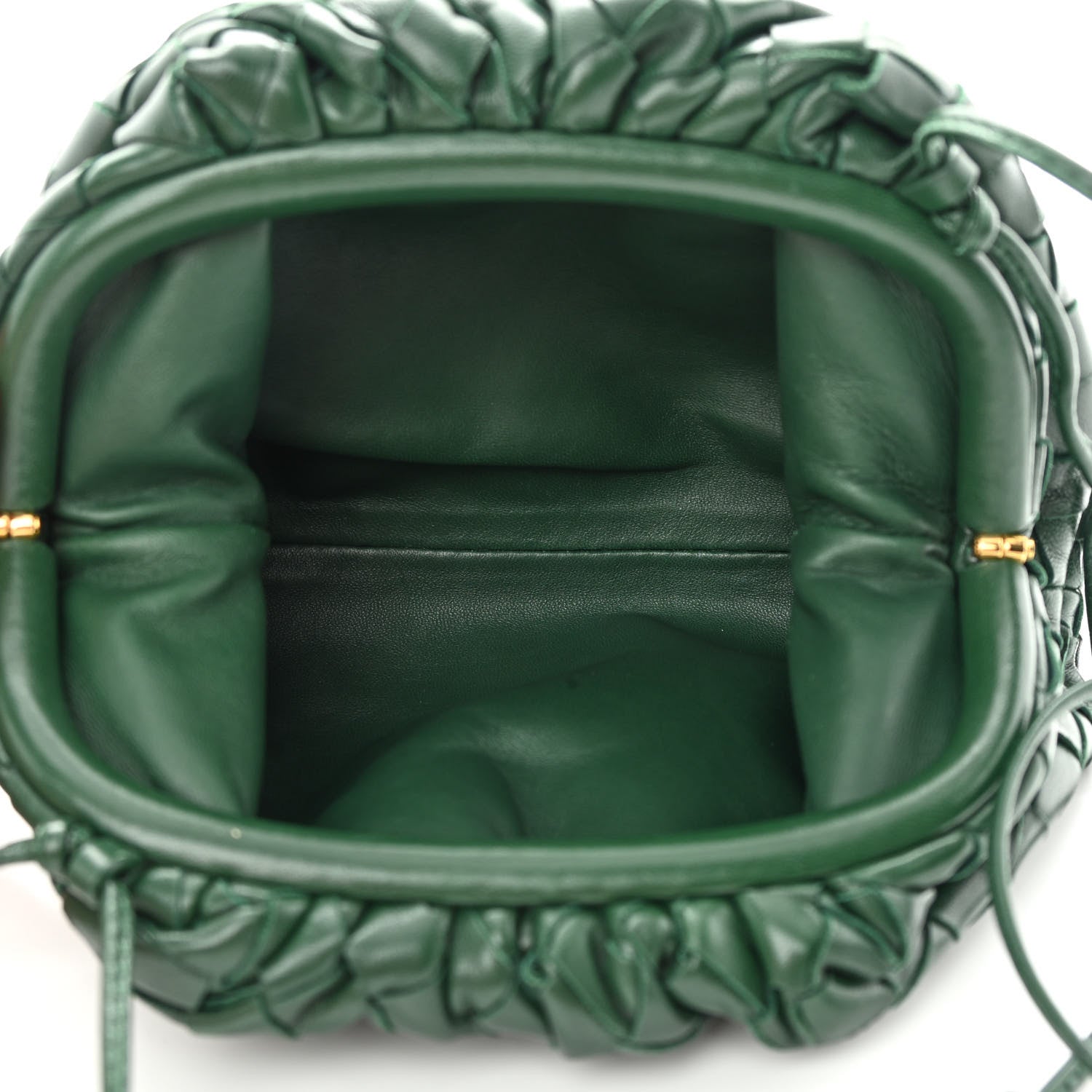 Bottega Veneta Nappa Intrecciato The Mini Pouch Raintree 5 of 13