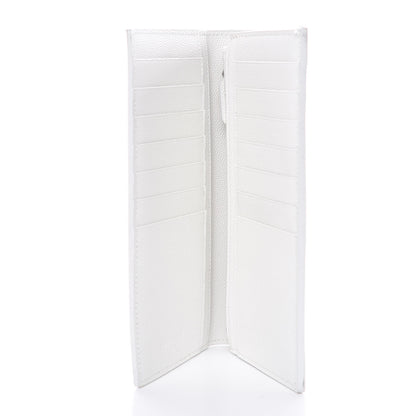 Saint Laurent Grain De Poudre Continental Wallet White 5 of 10