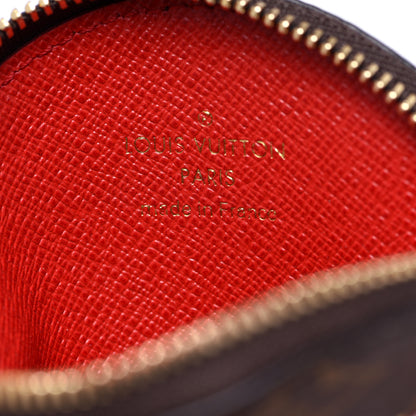 Louis Vuitton Monogram 2020 Christmas Animation Bumper Cars Round Coin Purse Coquelicot 6 of 8