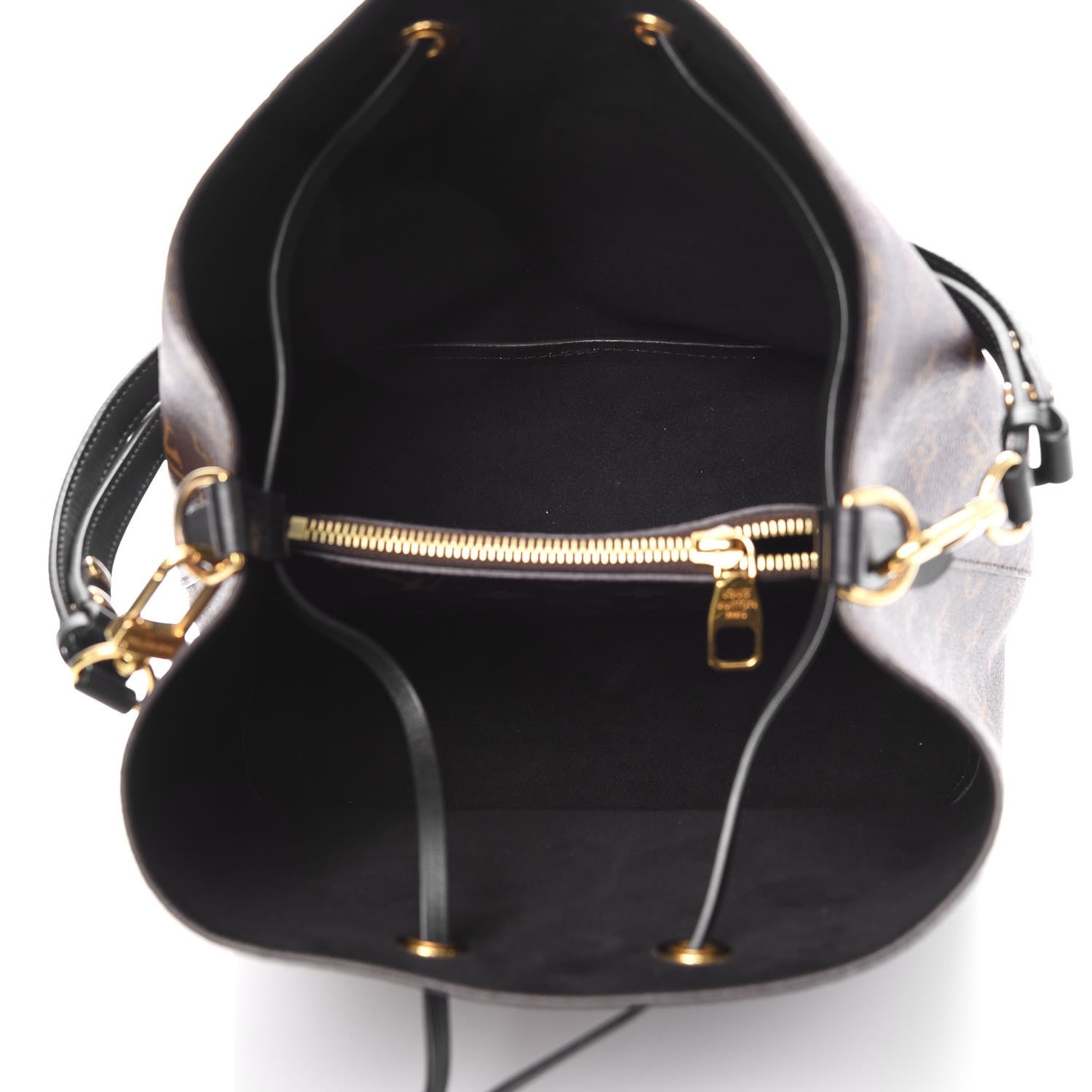 Louis Vuitton Monogram Neonoe MM Black 5 of 7