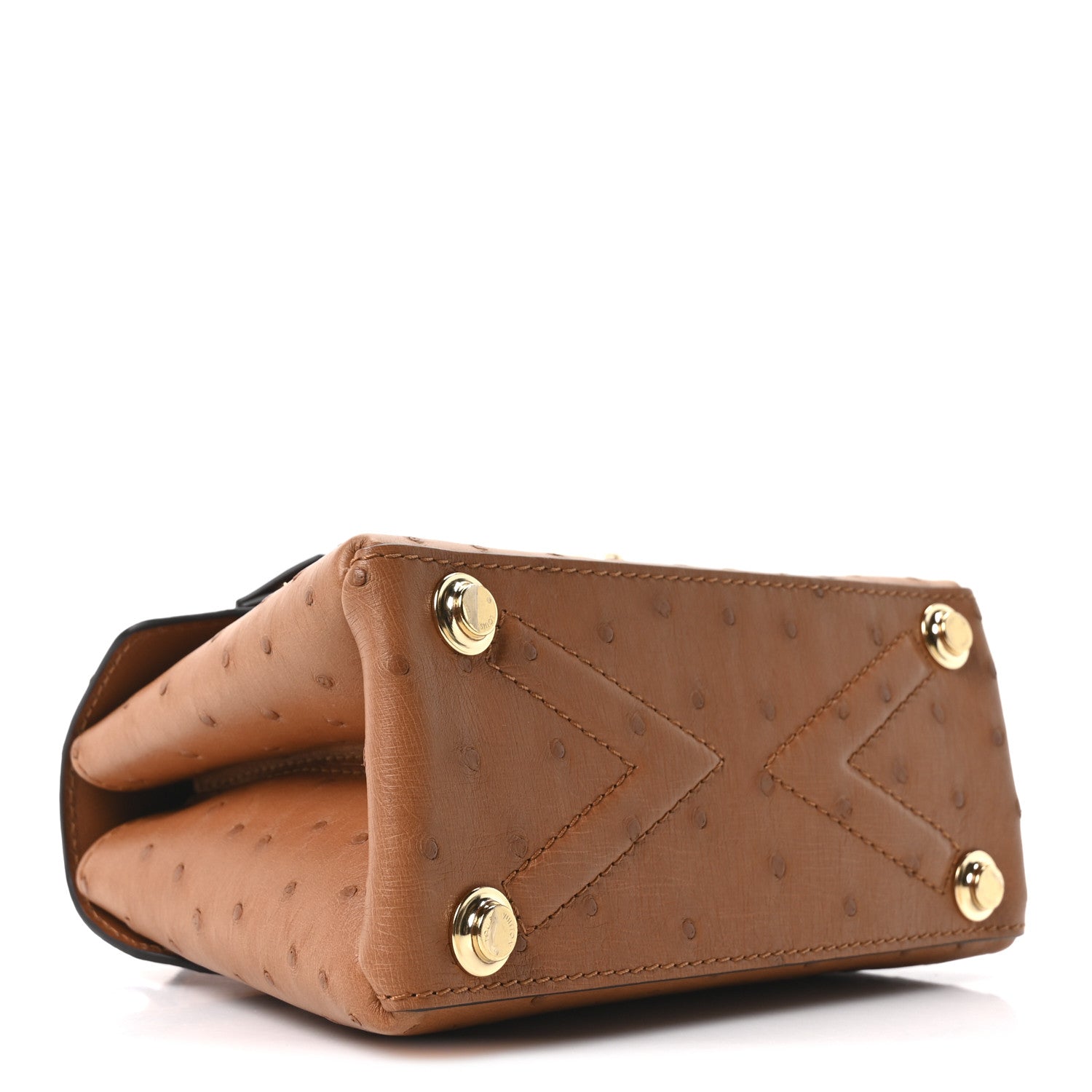 Louis Vuitton Ostrich Rose Des Vents Mini Cognac 1838782