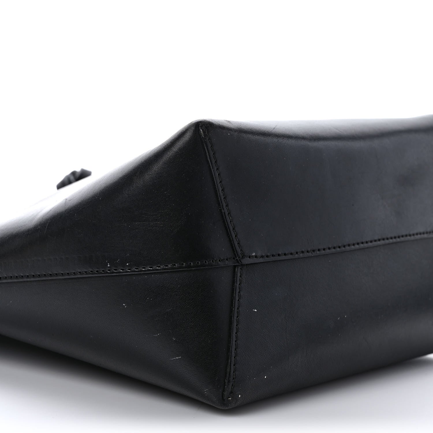 Mansur Gavriel Calfskin Mini Bucket Bag Black Ballerina 8 of 12