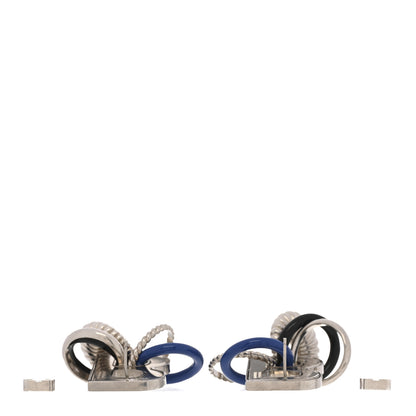 Balenciaga Metal B Earrings  Silver 3 of 6