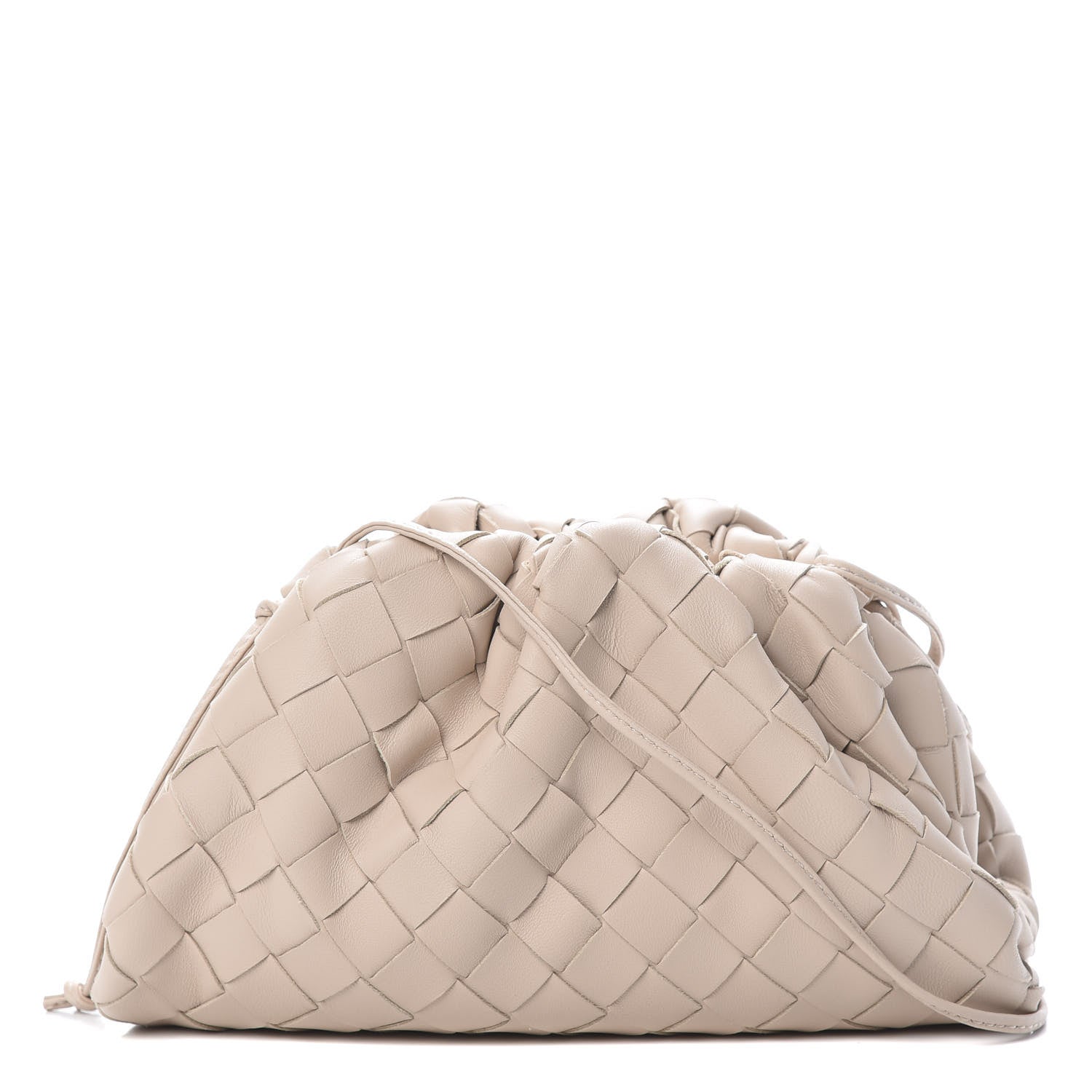 Bottega Veneta Nappa Intrecciato The Mini Pouch Plaster 1 of 10