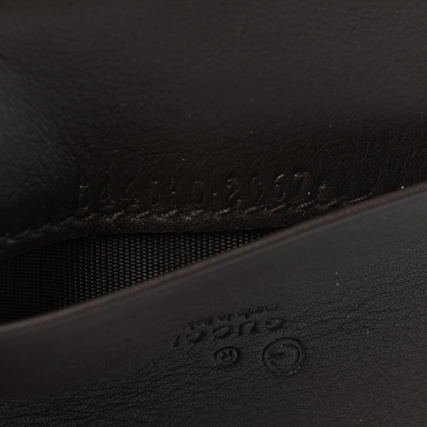 Microguccissima Card Case Black