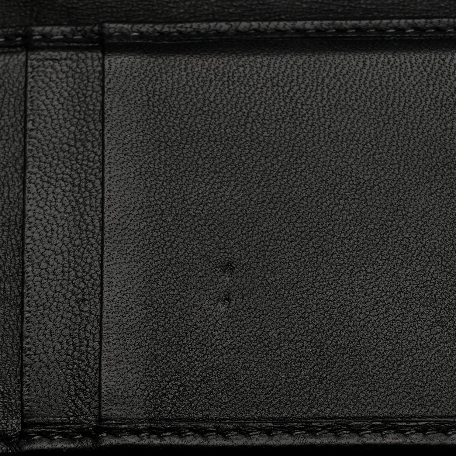 Christian Dior Grained Calfskin Cannage Diorama Elancee Wallet Black 7 of 8