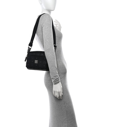 MCM Visetos Camera Crossbody Bag Black 2 of 11