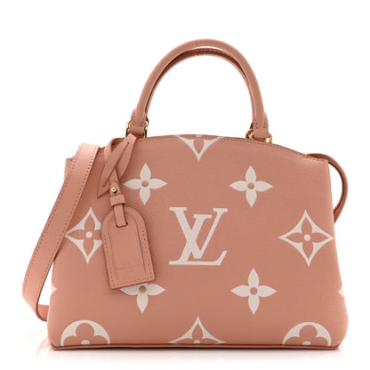 Louis Vuitton Empreinte Monogram Giant Petit Palais Rose Trianon Creme 1 of 9