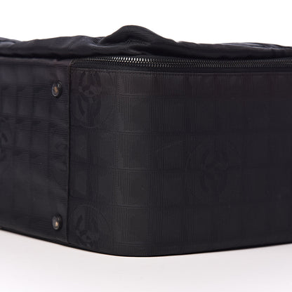 Chanel Nylon Travel Small Suitcase Black 14 of 15