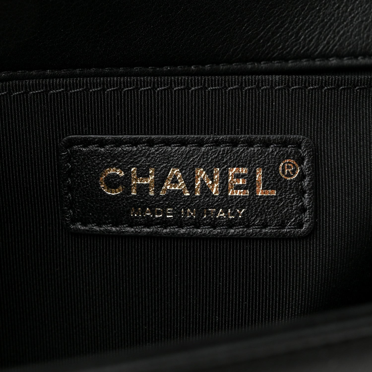 Chanel Calfskin Quilted Medium Boy Flap Black 6 of 10