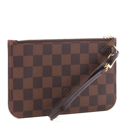 Louis Vuitton Damier Ebene Neverfull PM Pochette 2 of 7