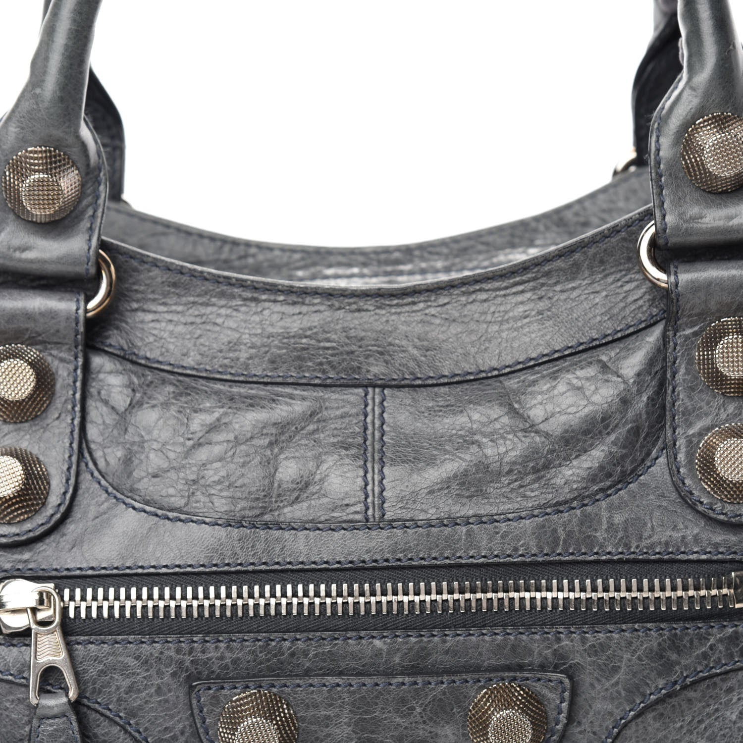 Balenciaga Agneau Giant 21 Silver Hardware Part Time Anthracite 10 of 10