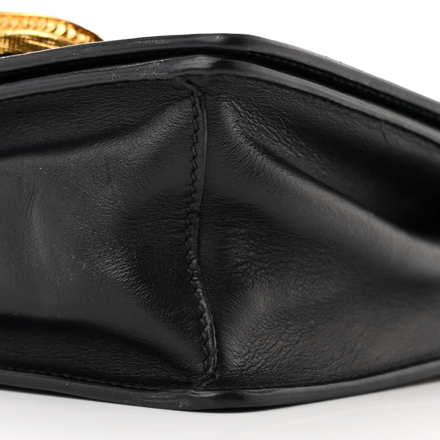 City Calf Saffiano Animalier Cahier Bag Black