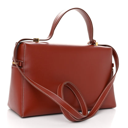 Loro Piana Saddle Calfskin Extra Bag L27 Deep Kummel 3 of 9
