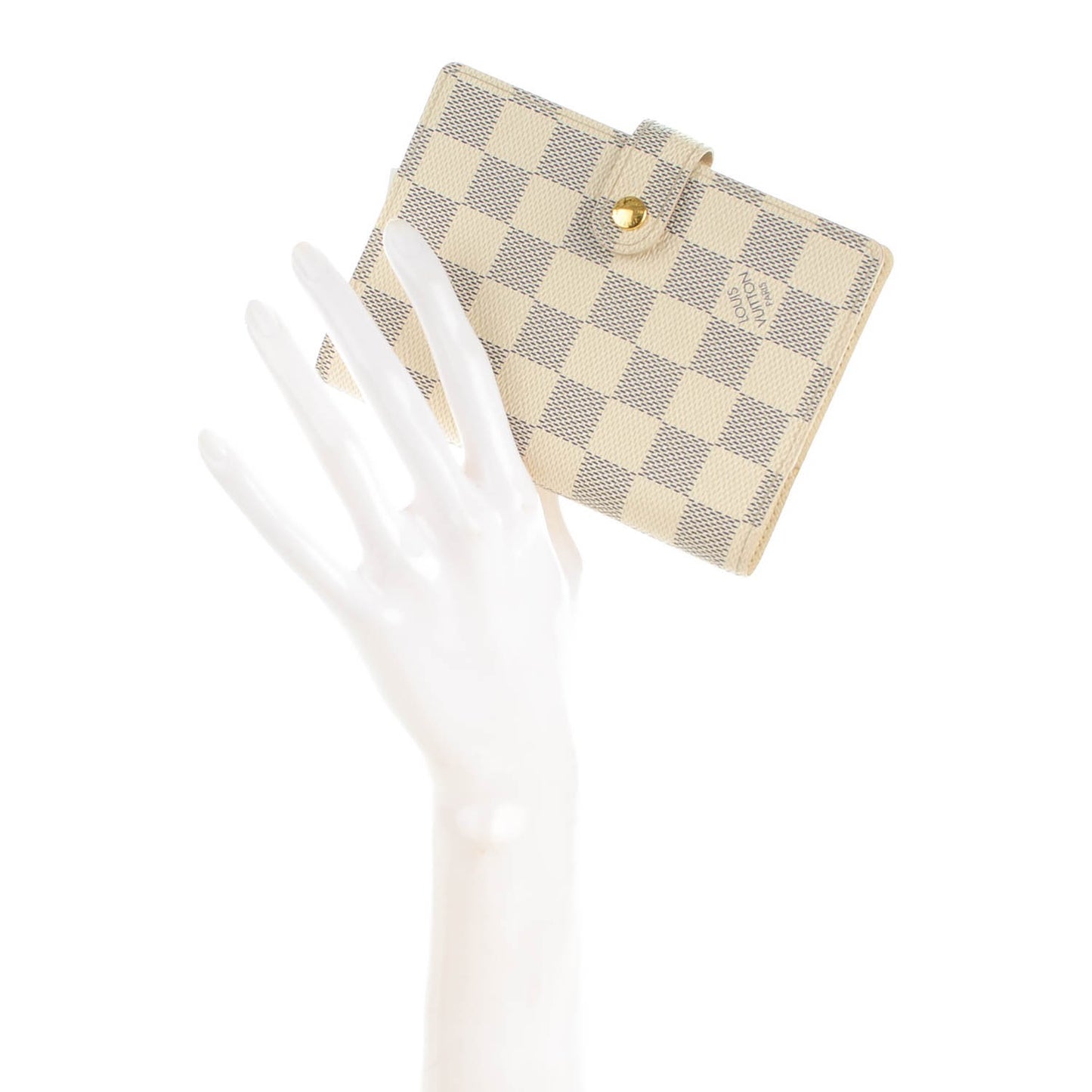 Damier Azur Small Ring Agenda Cover