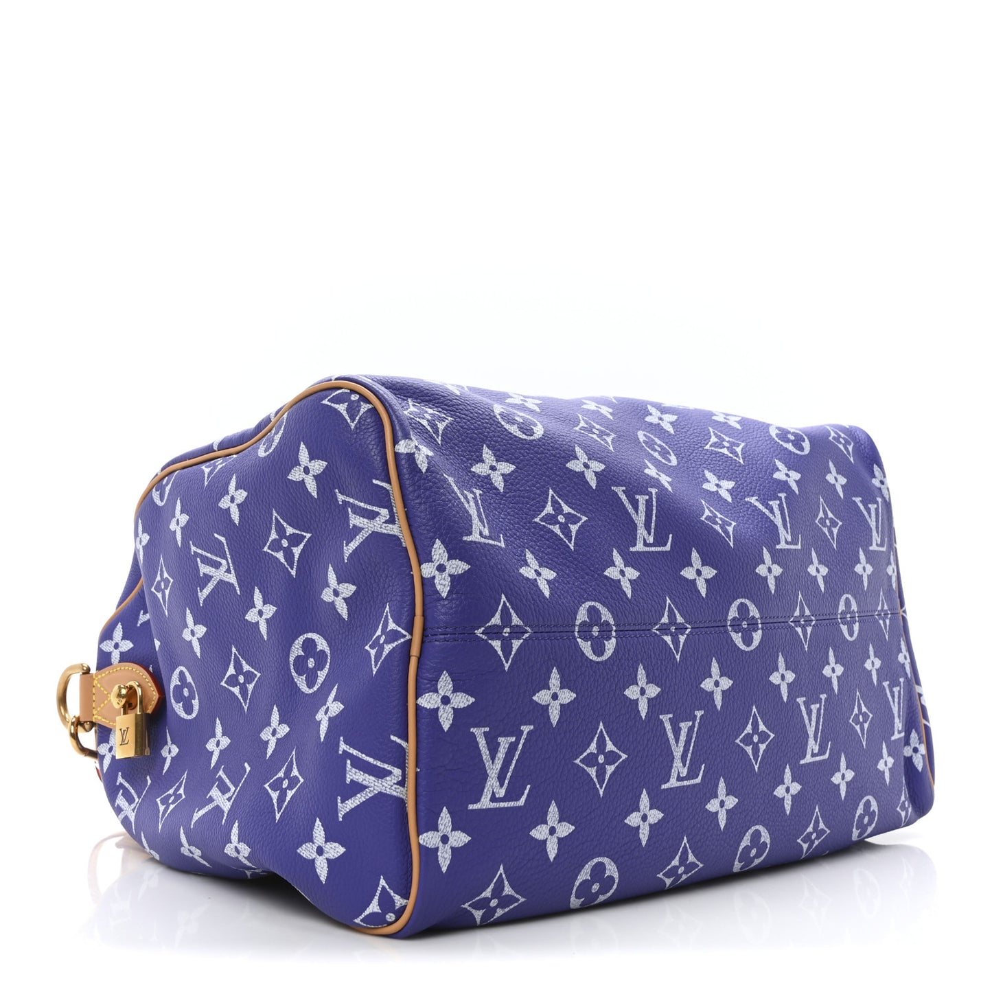 Calfskin Monogram Speedy P9 Bandouliere 40 Amethyst