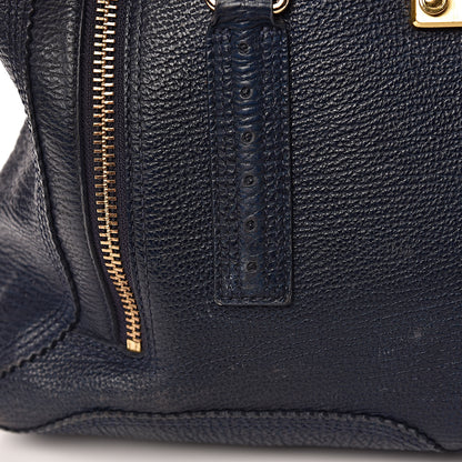 3.1 Phillip Lim 3.1 Textured Calfskin Large Pashli Satchel Ink 8 of 17