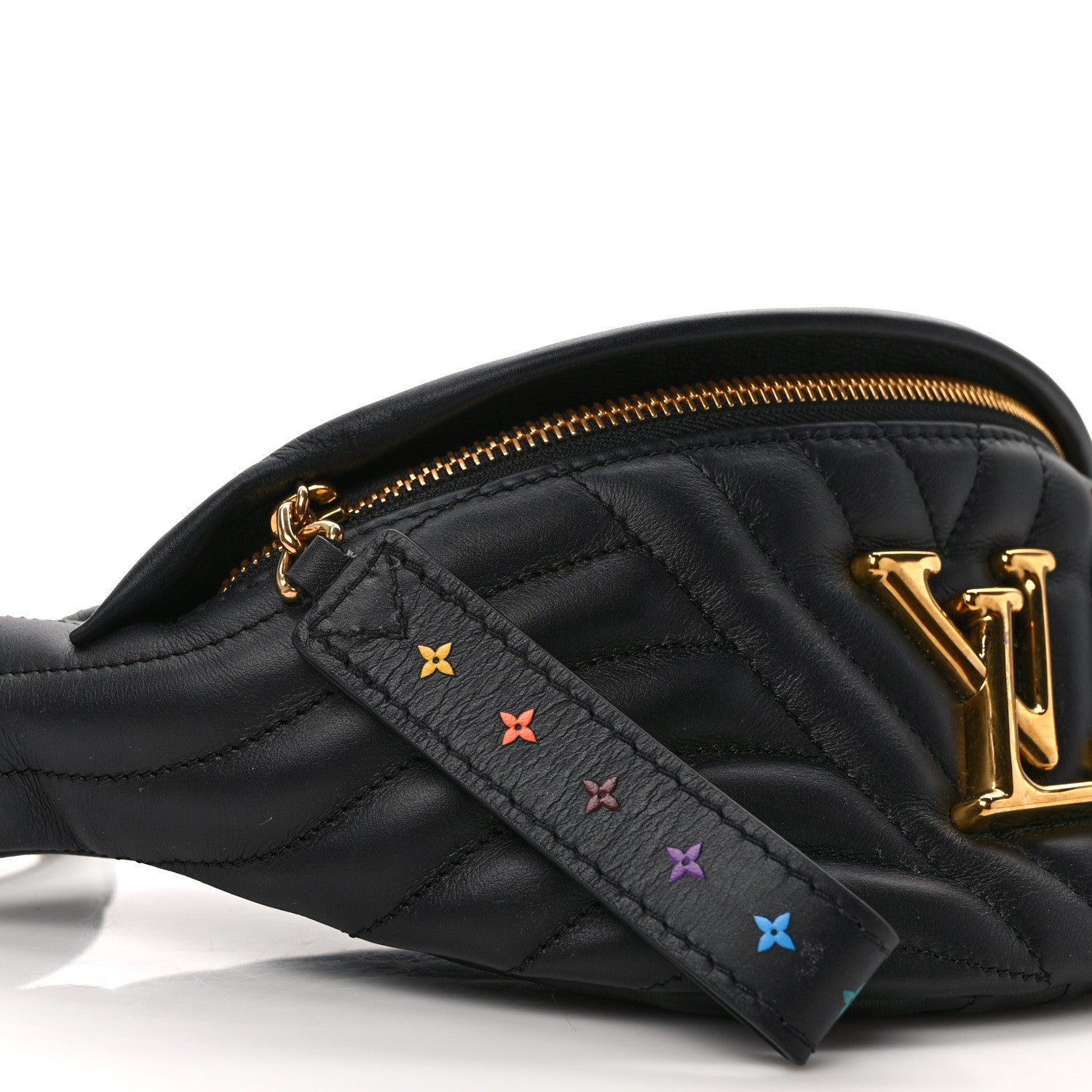Louis Vuitton Monogram New Wave Bumbag Black 7 of 10