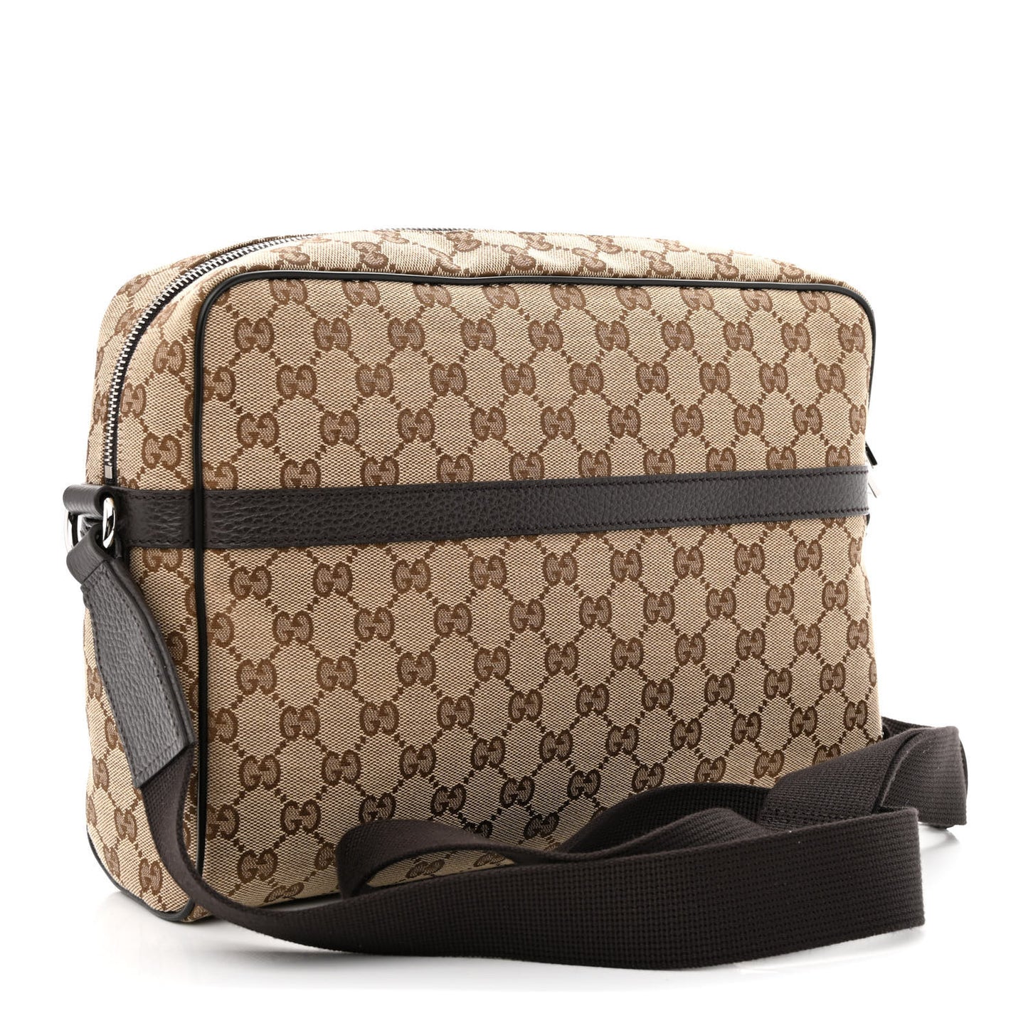 Monogram Messenger Bag Dark Brown