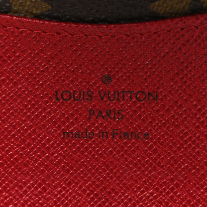 Louis Vuitton Monogram Josephine Wallet Red 6 of 10